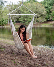 Load image into Gallery viewer, ADVOKAIR Hammock Chair Swing-XXL Large Hanging Hammock Chair－Max 500 Lbs-63in Hammock Swing- Roomy &amp; Heavy Duty
