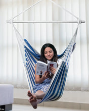 Load image into Gallery viewer, ADVOKAIR Hammock Chair Swing-XXL Large Hanging Hammock Chair－Max 500 Lbs-63in Hammock Swing- Roomy &amp; Heavy Duty
