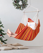 Load image into Gallery viewer, ADVOKAIR Hammock Chair Swing-XXL Large Hanging Hammock Chair－Max 500 Lbs-63in Hammock Swing- Roomy &amp; Heavy Duty
